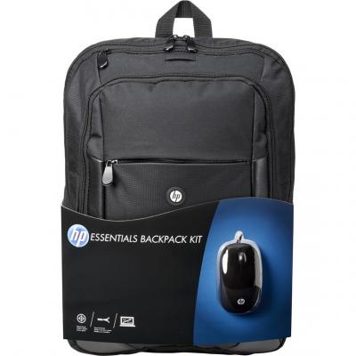 Рюкзак HP Essentials Kit E5L03AA (+ мышь) - общий вид
