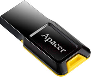 Usb flash накопитель Apacer AH132 Twilight Yellow 4GB (AP4GAH132B-1) - общий вид