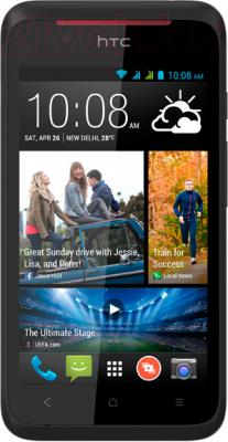 Смартфон HTC Desire 210 Dual (черный) - общий вид
