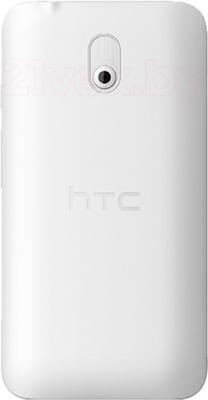 Смартфон HTC Desire 210 Dual (White) - вид сзади