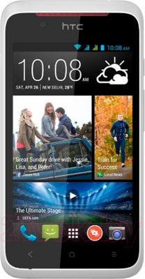 Смартфон HTC Desire 210 Dual (White) - общий вид