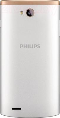 Смартфон Philips S308 (белый) - вид сзади