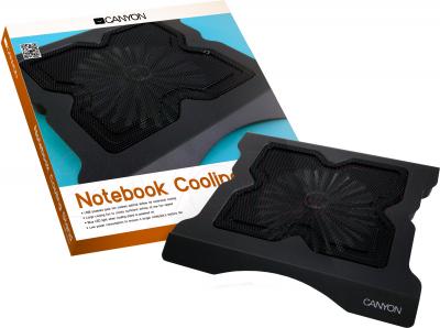 Подставка для ноутбука Canyon CNR-NS04 - общий вид и упаковка