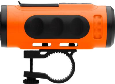 MP3-плеер Texet Drum (оранжевый) - велосипедный крепеж
