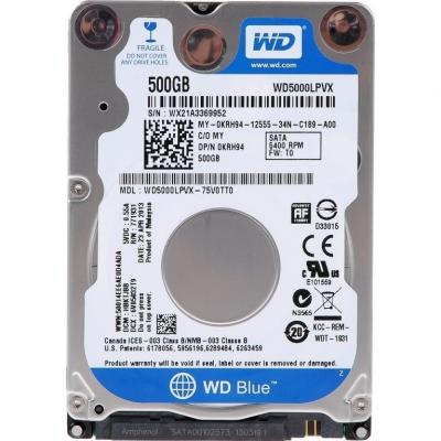 Жесткий диск Western Digital Blue 500GB (WD5000LPVX) - общий вид