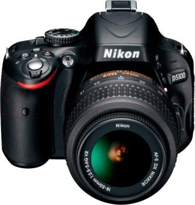 Зеркальный фотоаппарат Nikon D5100 Kit 18-55mm II - общий вид