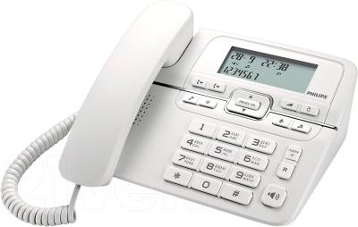 Проводной телефон Philips CRD200W/51 - общий вид