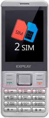 Мобильный телефон Explay SL260 (Silver) - общий вид