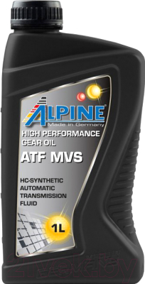 Трансмиссионное масло ALPINE ATF MVS / 0100731 (1л)