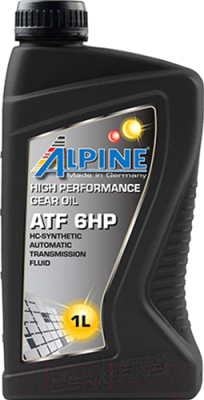 Трансмиссионное масло ALPINE ATF 6HP / 0101561 (1л)