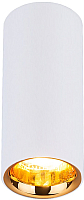 Точечный светильник Elektrostandard DLR030 12W 4200K (белый матовый/золото) - 