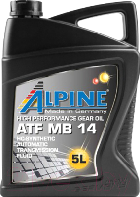 Трансмиссионное масло ALPINE ATF MB 14 / 0101542 (5л)