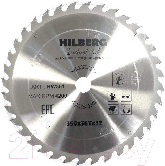 Пильный диск Hilberg HW351