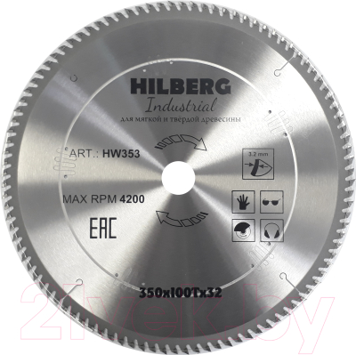Пильный диск Hilberg HW353