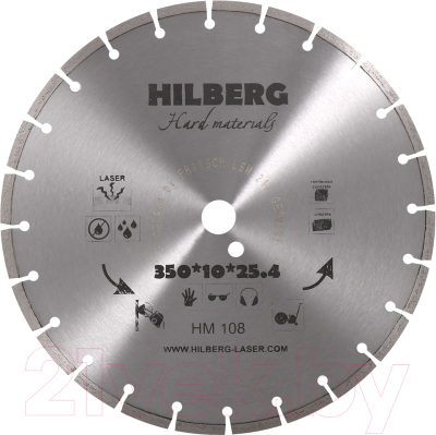 Отрезной диск алмазный Hilberg HM108