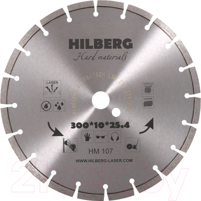 Отрезной диск алмазный Hilberg HM107