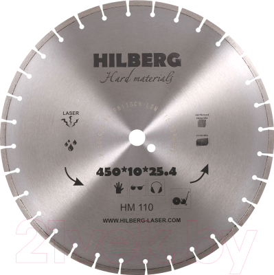 Отрезной диск алмазный Hilberg HM110
