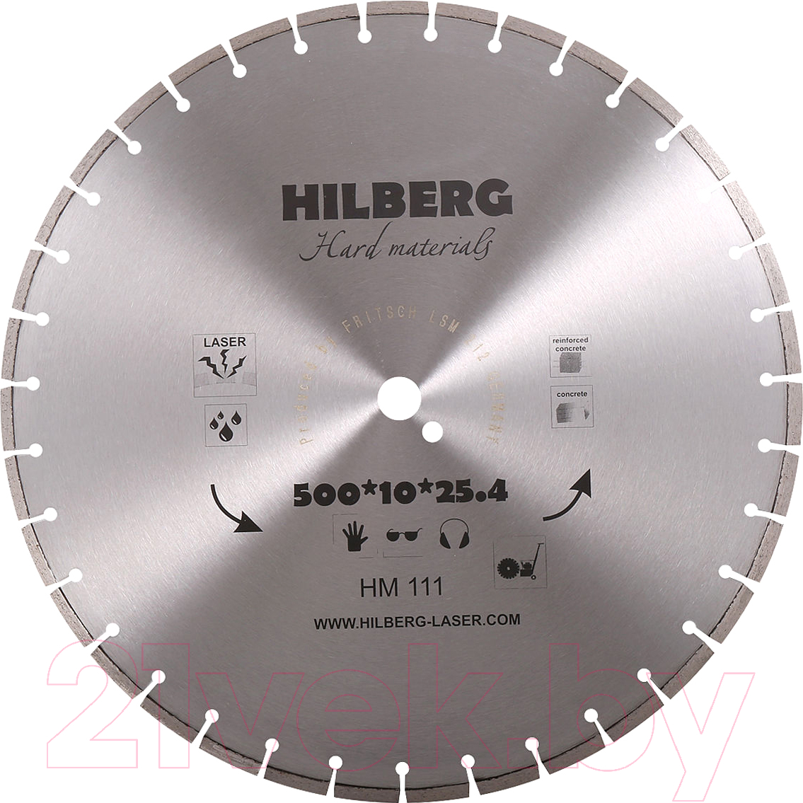 Отрезной диск алмазный Hilberg HM111