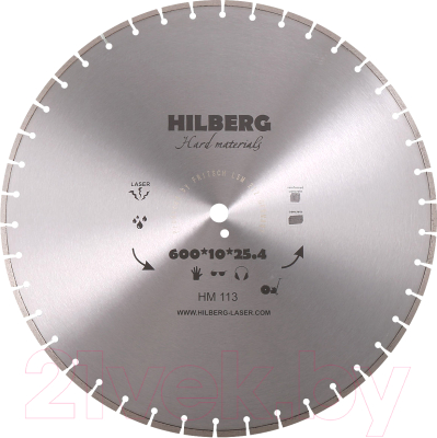 Отрезной диск алмазный Hilberg HM113