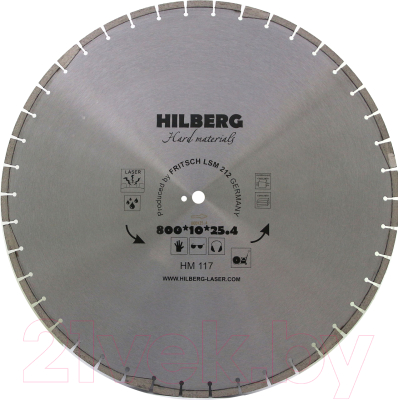 Отрезной диск алмазный Hilberg HM117