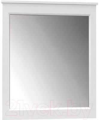 Зеркало Belux Болонья В70 (18, белый матовый)