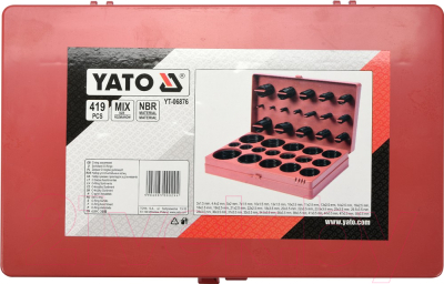 Набор уплотнительных колец Yato YT-06876