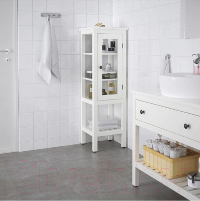 Шкаф-полупенал для ванной Ikea Хемнэс 703.966.44