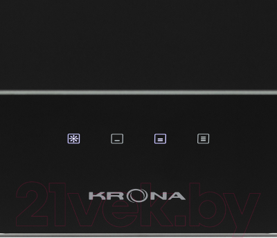Вытяжка наклонная Krona Verein II 600 S / КА-00005690 (черный)