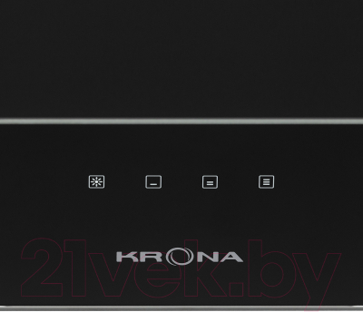 Вытяжка наклонная Krona Verein II 600 S / КА-00005690 (черный)