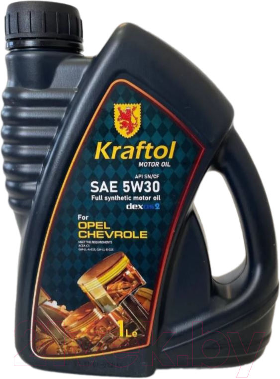 Моторное масло Kraftol 5W30 Opel SN/CF C3 / 4113 (1л)