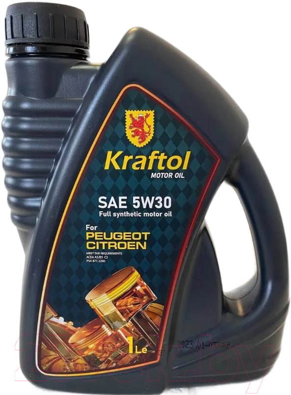 Моторное масло Kraftol 5W30 PSA A5/B5 C2 / 3819 (1л)