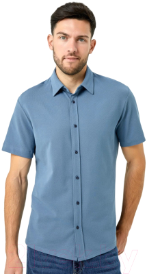 Рубашка Mark Formelle 111841 (р.92-170/176, серо-синий)