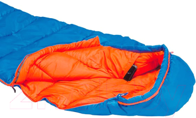 Спальный мешок High Peak Comox / 23045 (светло-синий/оранжевый)
