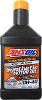 Моторное масло Amsoil Signature Series Synthetic Motor Oil 0W40 / AZFQT (0.946л) - 