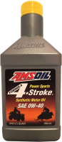 Моторное масло Amsoil Synthetic 0W40 4-Stroke Oil / AFFQT (0.946л) - 