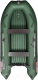 Надувная лодка Тонар Алтай А360 с надувным дном (зеленый) - 