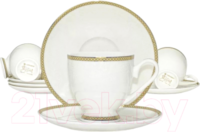 Набор для чая/кофе Lenardi Galaxy Gold 145-170