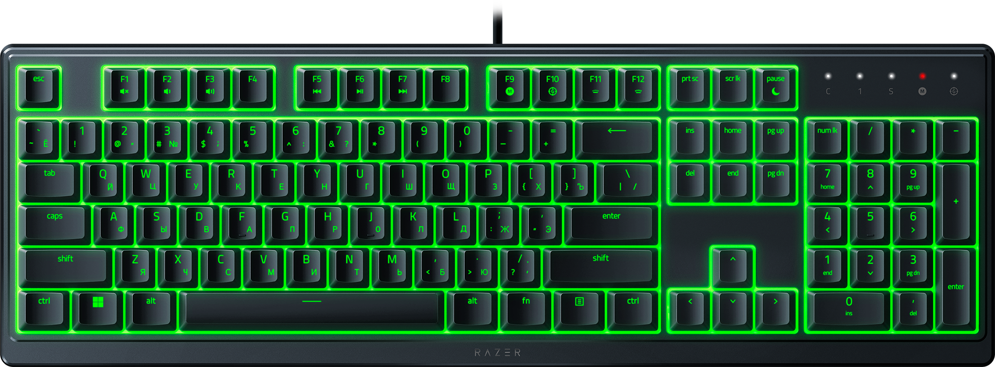 Клавиатура Razer Ornata V3 X / RZ03-04470800-R3R1