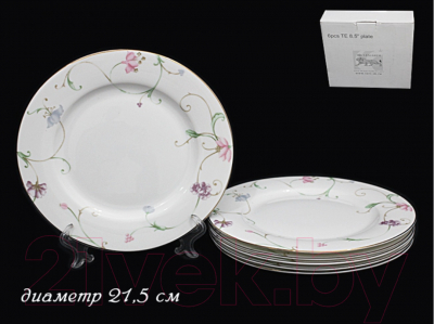Набор тарелок Lenardi Английский сад 125-152 (6шт)