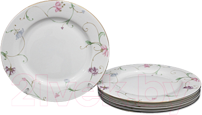 Набор тарелок Lenardi Английский сад 125-152 (6шт)