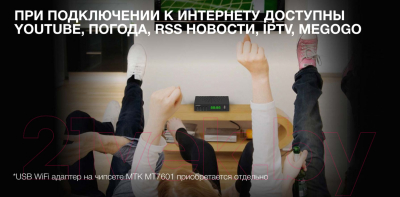 Тюнер цифрового телевидения Hyundai H-DVB440