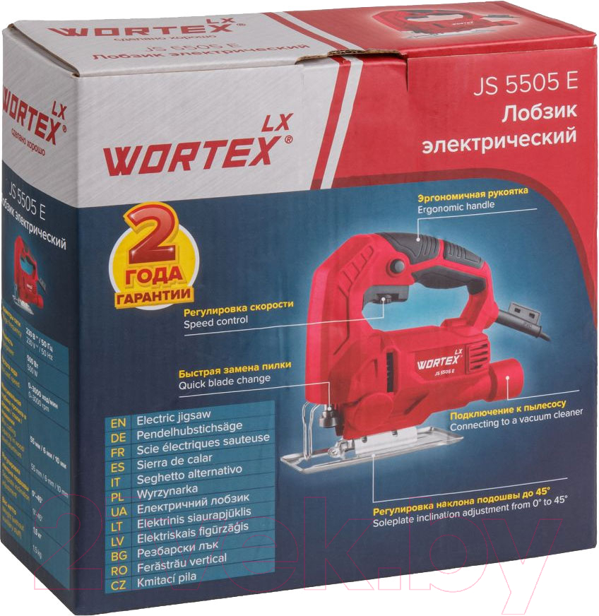 Электролобзик Wortex LX JS 5505 E