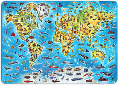 Пазл EWA World Map