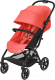 Детская прогулочная коляска Cybex Eezy S+2 BLK с дождевиком и бампером (Hibiscus Red) - 