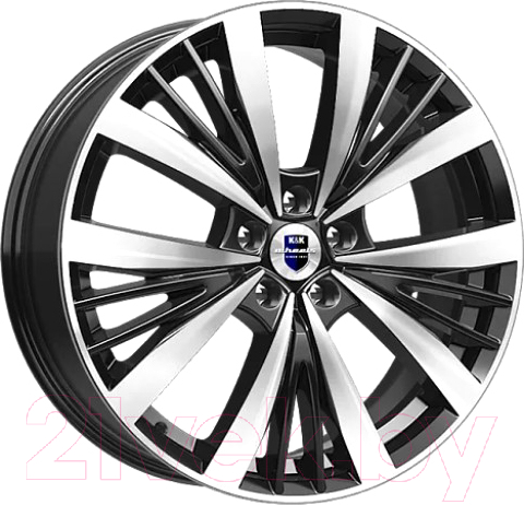 Литой диск K&K Марвел 19x7.5" 5x114.3мм DIA 67.1мм ET 50.5мм Алмаз черный