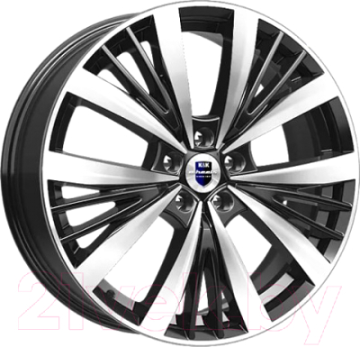 Изображение товара Литой диск K&K Марвел 19x7.5" 5x114.3мм DIA 67.1мм ET 50.5мм Алмаз черный