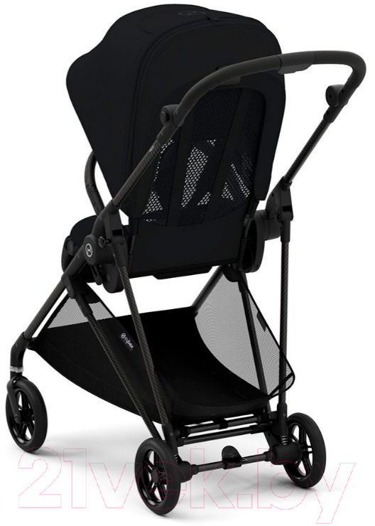 Детская прогулочная коляска Cybex Melio Carbon с дождевиком