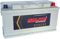Автомобильный аккумулятор Solite AGM95 R+ 850A (80 А/ч) - 