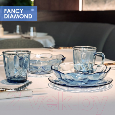 Набор тарелок No Brand Fancy Diamond 50559 (14шт)