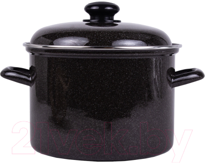 Изображение товара Кастрюля Лысьвенские эмали Коричневый рябчик С-1615 АП2/РкЭК